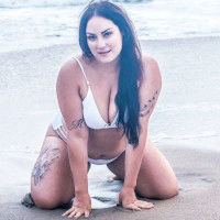 Cute and chubby BBW Jade Rose gets pussy filled with cock.