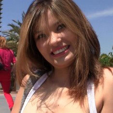 Squirting for her stalker
